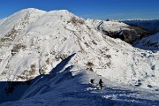 CIMA GREM (2049 m) con neve novembrina ad anello dal Colle di Zambla (Santella) il 28 novembre 2018 - FOTOGALLERY